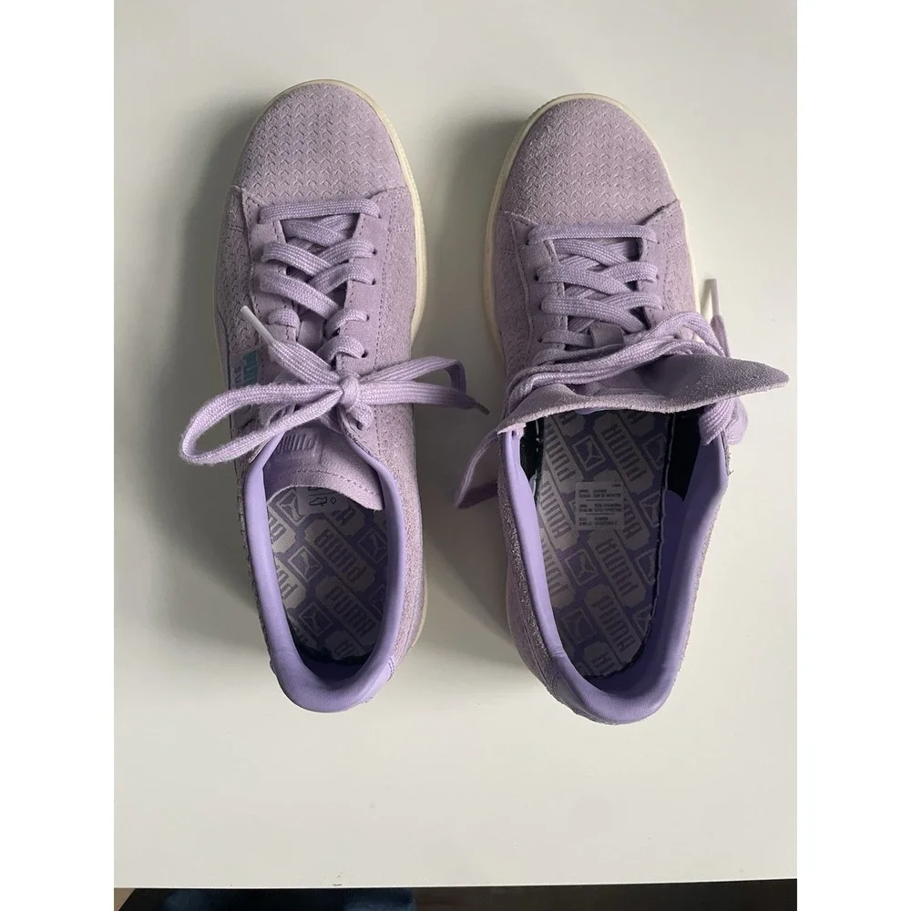 Puma Suede Classic 21 Peacoat Purple Size 9.5 - Picture 5 of 7